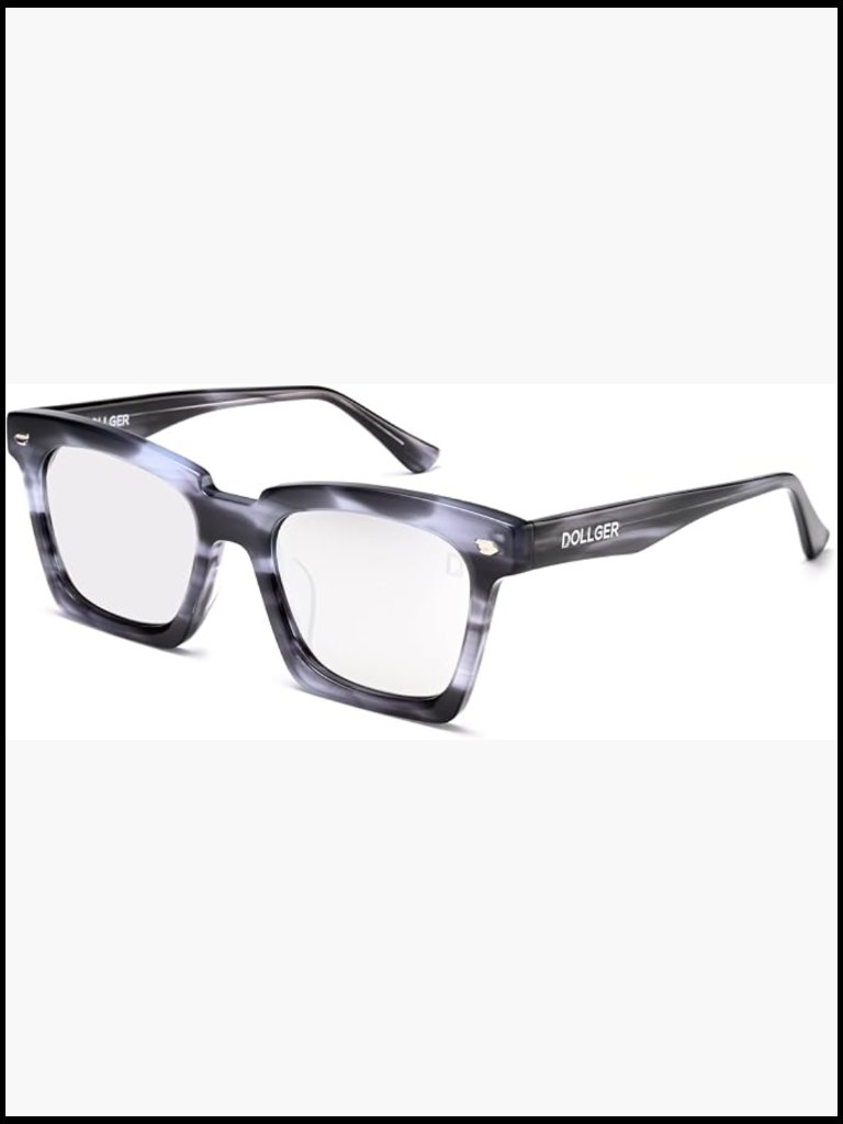 Trendy Square Sunglasses, Polarized Uv400 Protection For Unisex